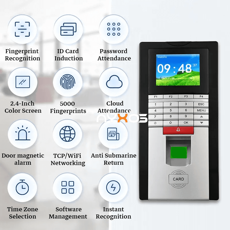 NX05 Slim Fingerprint Access Control Terminal - Thumbnail 4