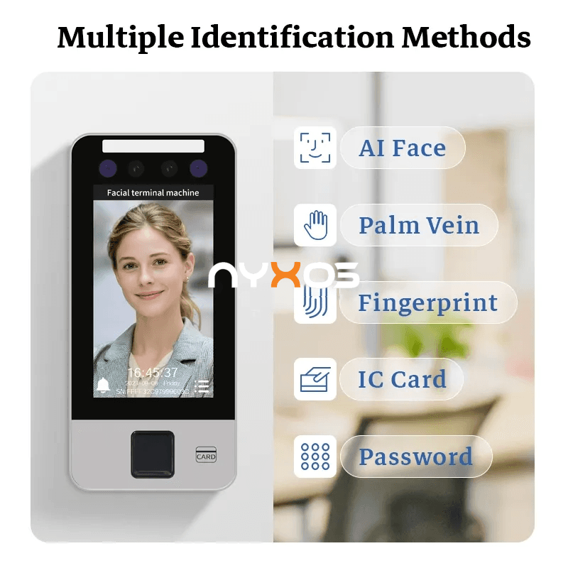 NX05 AI Multi-Biometric Face Access Terminal - Thumbnail 5