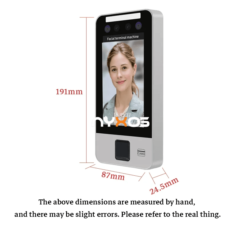 NX05 AI Multi-Biometric Face Access Terminal - Thumbnail 2