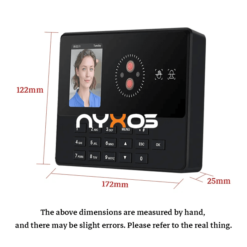 NX05 Palm Vein & Face Recognition Attendance Terminal - Thumbnail 2