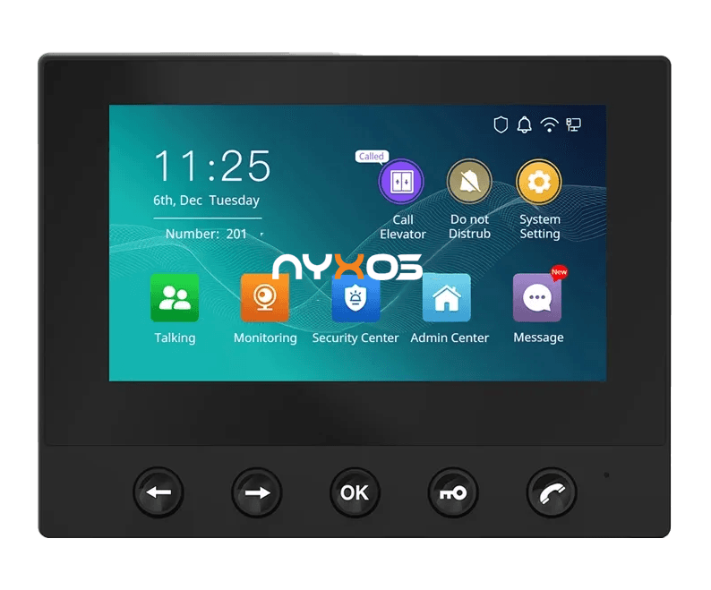 NX05 Smart Indoor Video Intercom Monitor